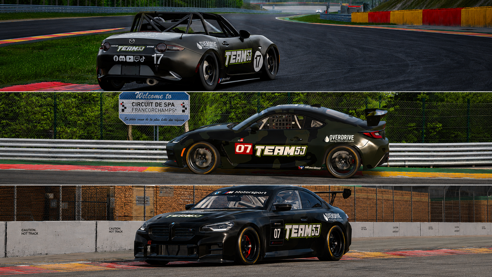 iRacing Production Car Challenge Setup Package
